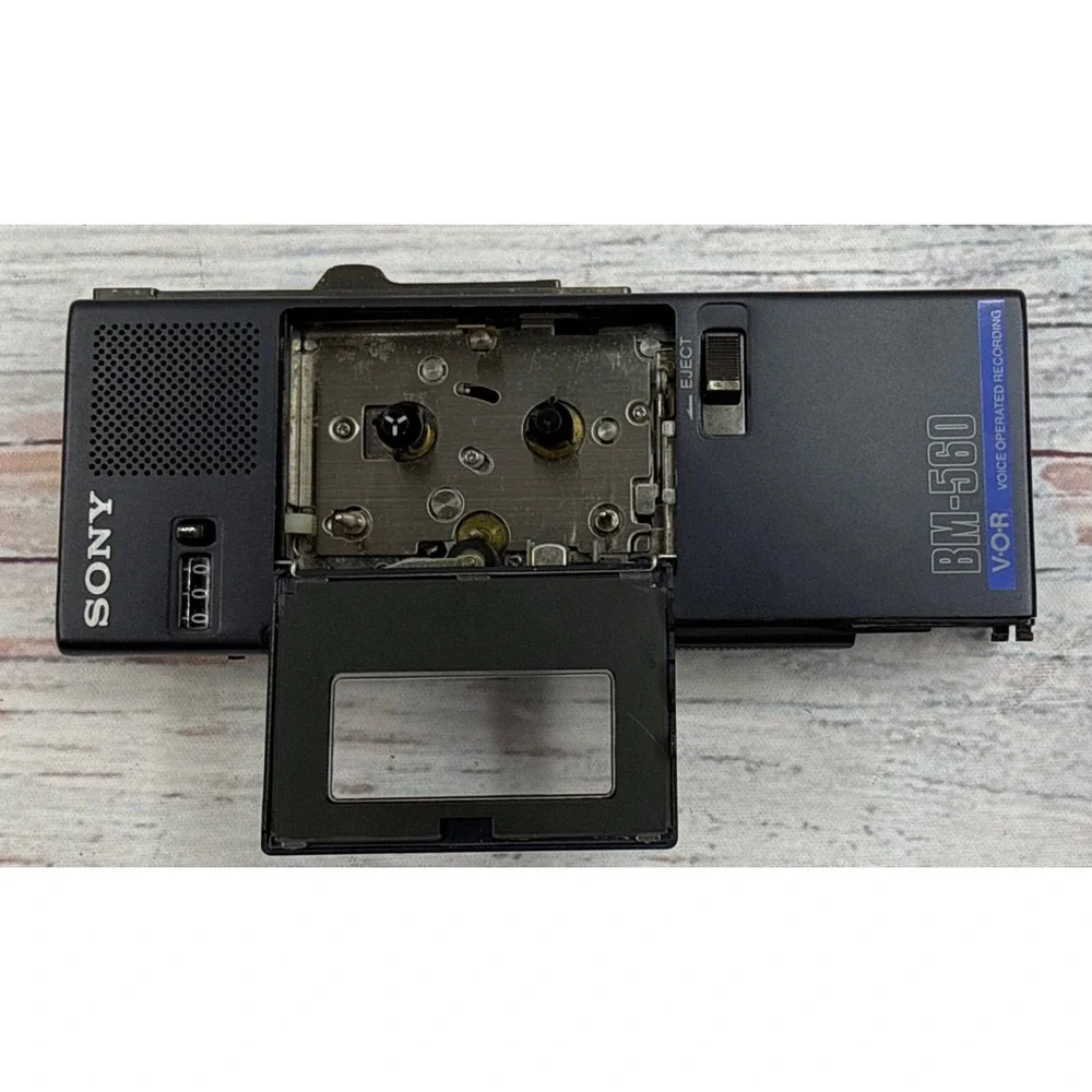 Sony BM-560 Microcassette-Corder VOR Voice Operated Recording -Untested